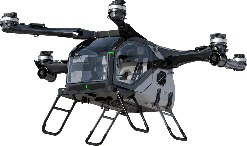 AI-generated illustration of Flying Module