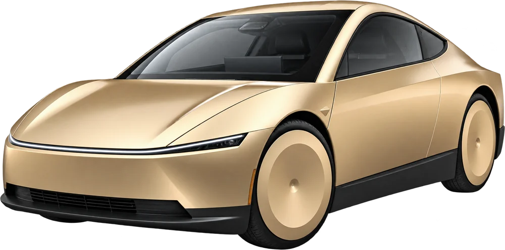 AI-generated illustration of Cybercab