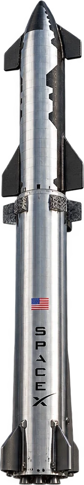 AI-generated illustration of Starship